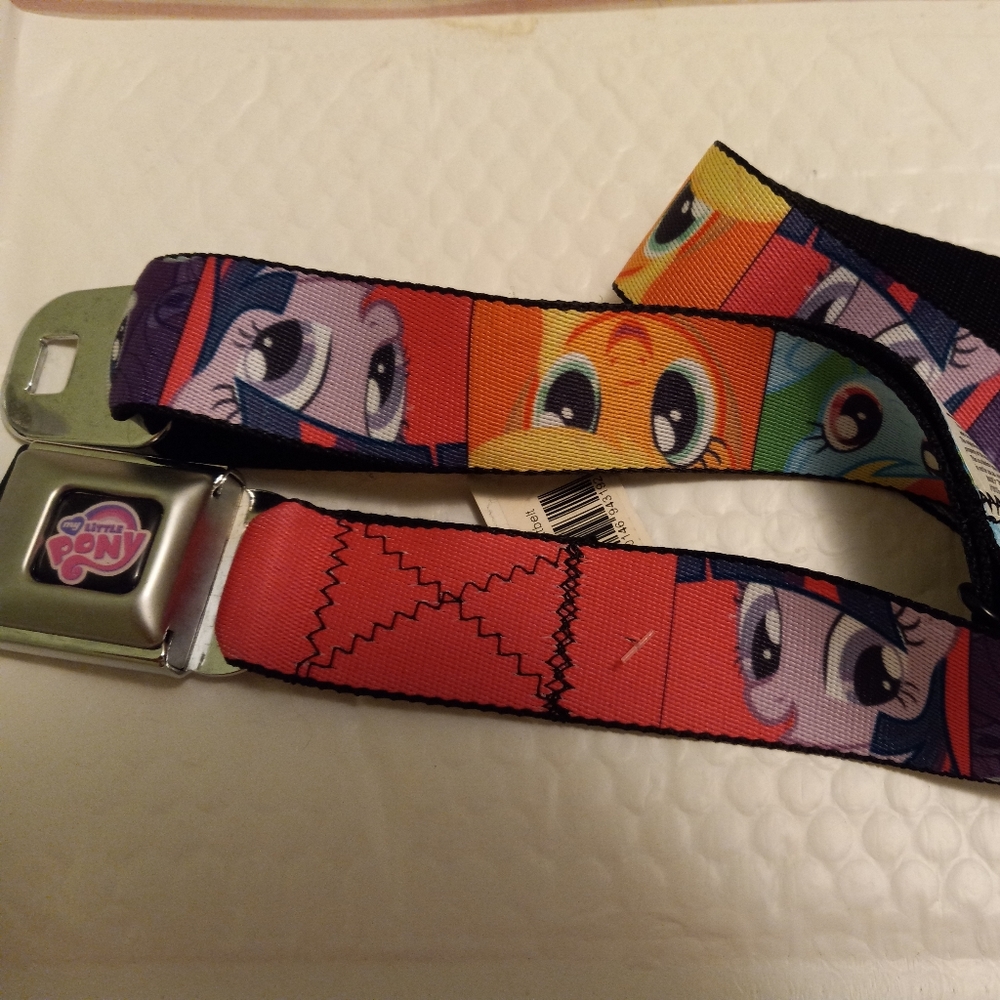 My little pony buckle belt